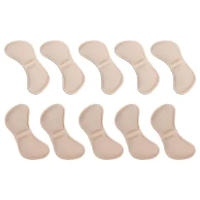 5 Pairs Heel Protectors, Heel Shoe Grips for New Shoes, Heel Protector Adds Volume, and Cushioning, Insoles for Women Shoes(Nude) Nude