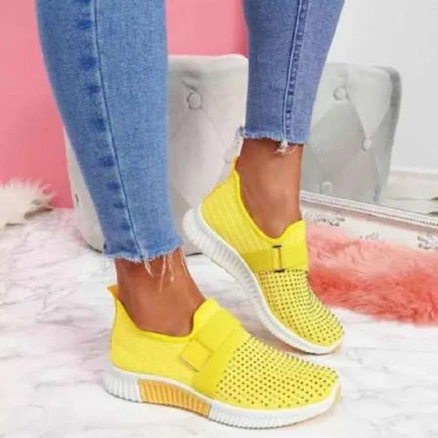 Amozae--Woman Sneakers Breathable Light Women's Footwear 2024 Vulcanized Shoes Lace Up Comfort Flats Walking Shoes Casual Female