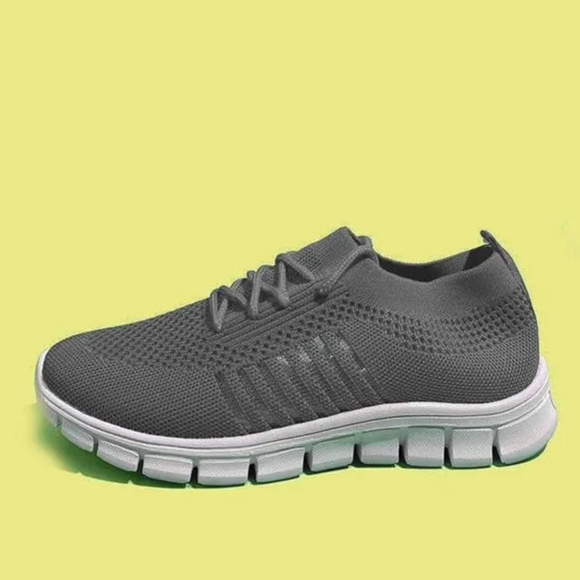 Amozae--Woman Sneakers Breathable Light Women's Footwear 2024 Vulcanized Shoes Lace Up Comfort Flats Walking Shoes Casual Female