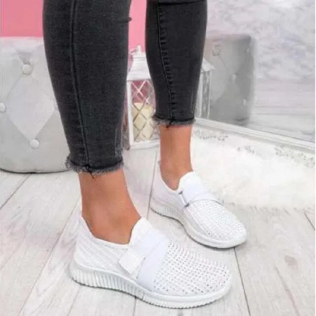 Amozae--Woman Sneakers Breathable Light Women's Footwear 2024 Vulcanized Shoes Lace Up Comfort Flats Walking Shoes Casual Female