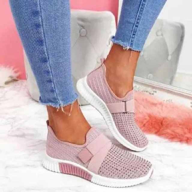 Amozae--Woman Sneakers Breathable Light Women's Footwear 2024 Vulcanized Shoes Lace Up Comfort Flats Walking Shoes Casual Female