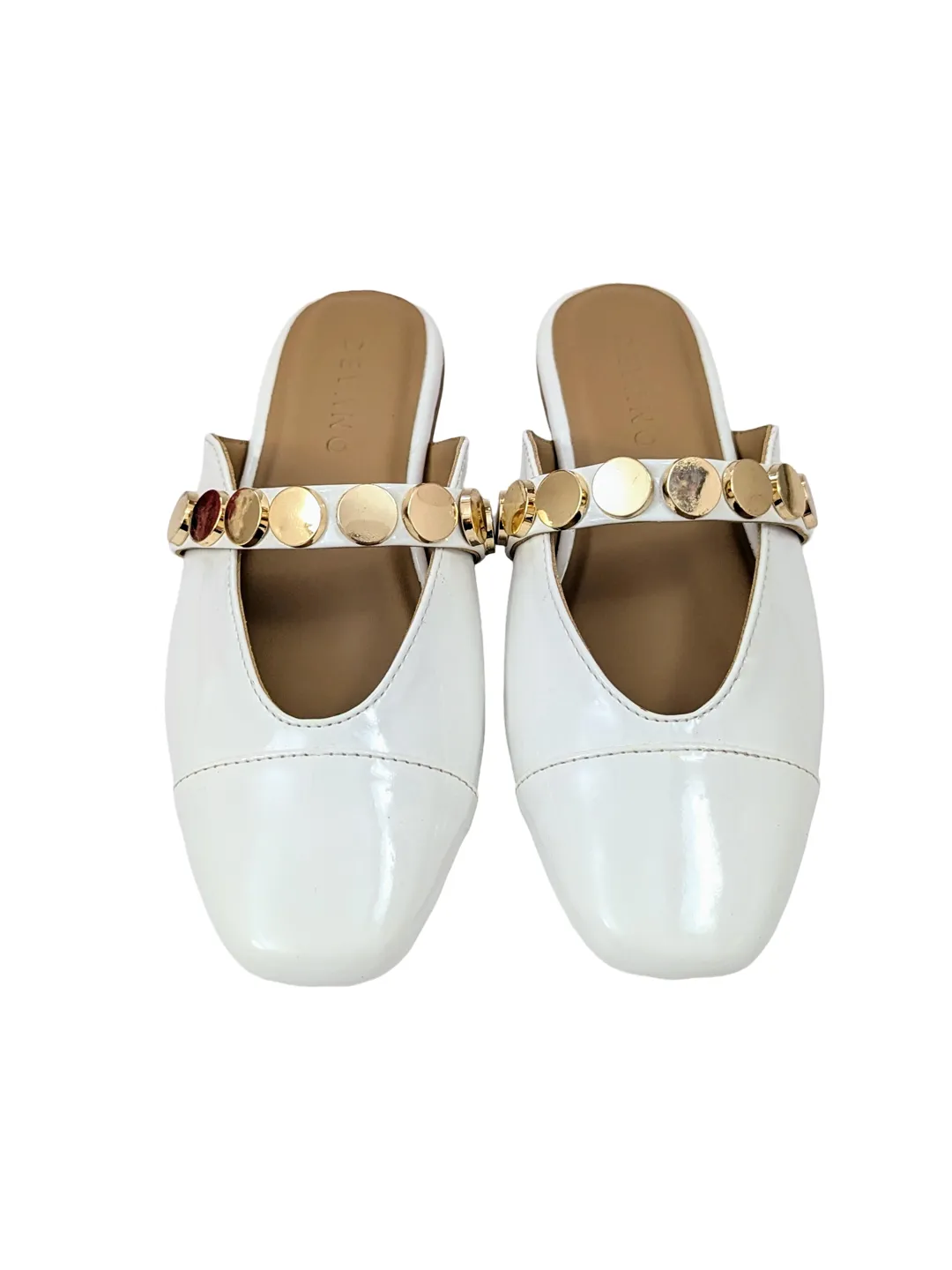 Bianca Mules Chalk White