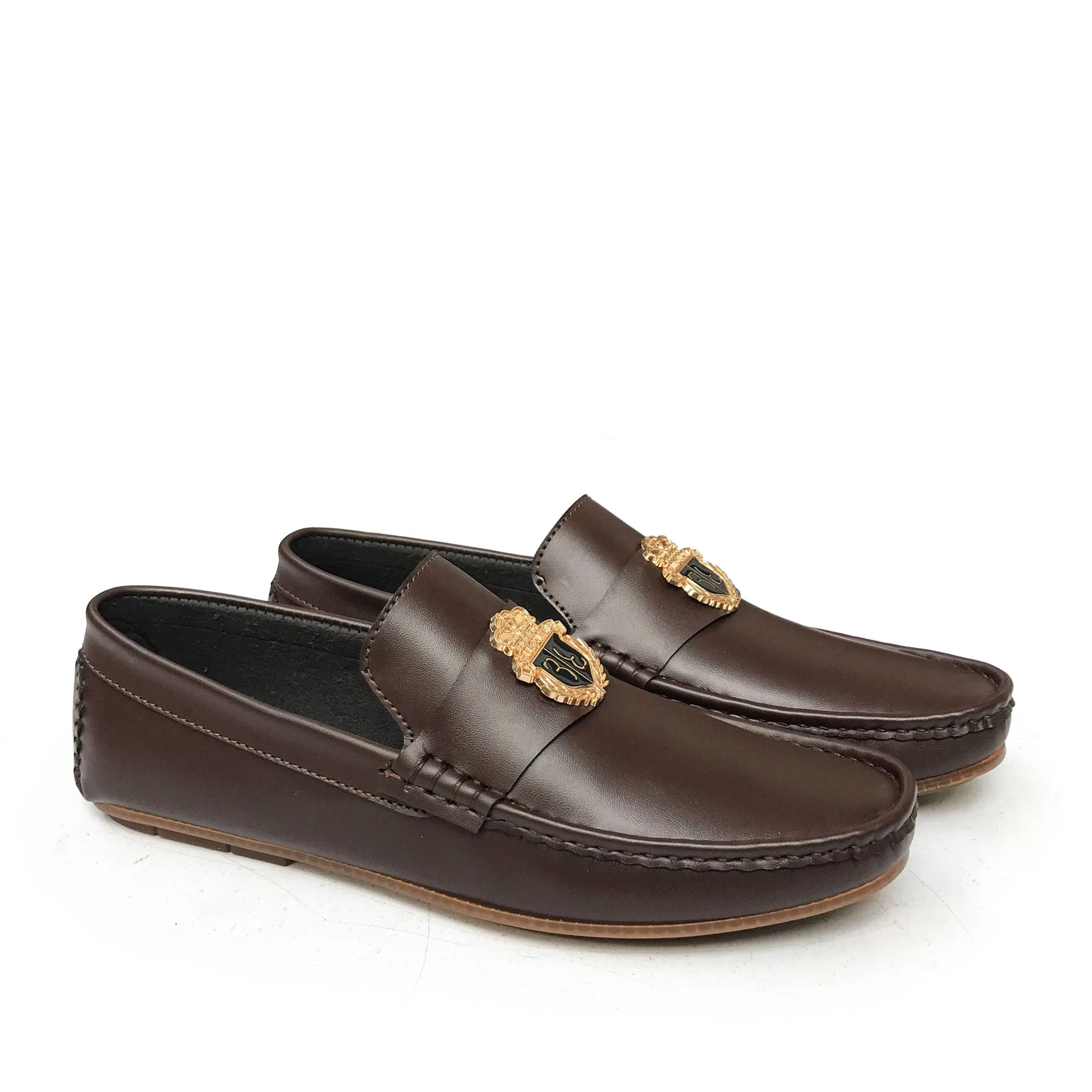 BILI BROWN LOAFFERS