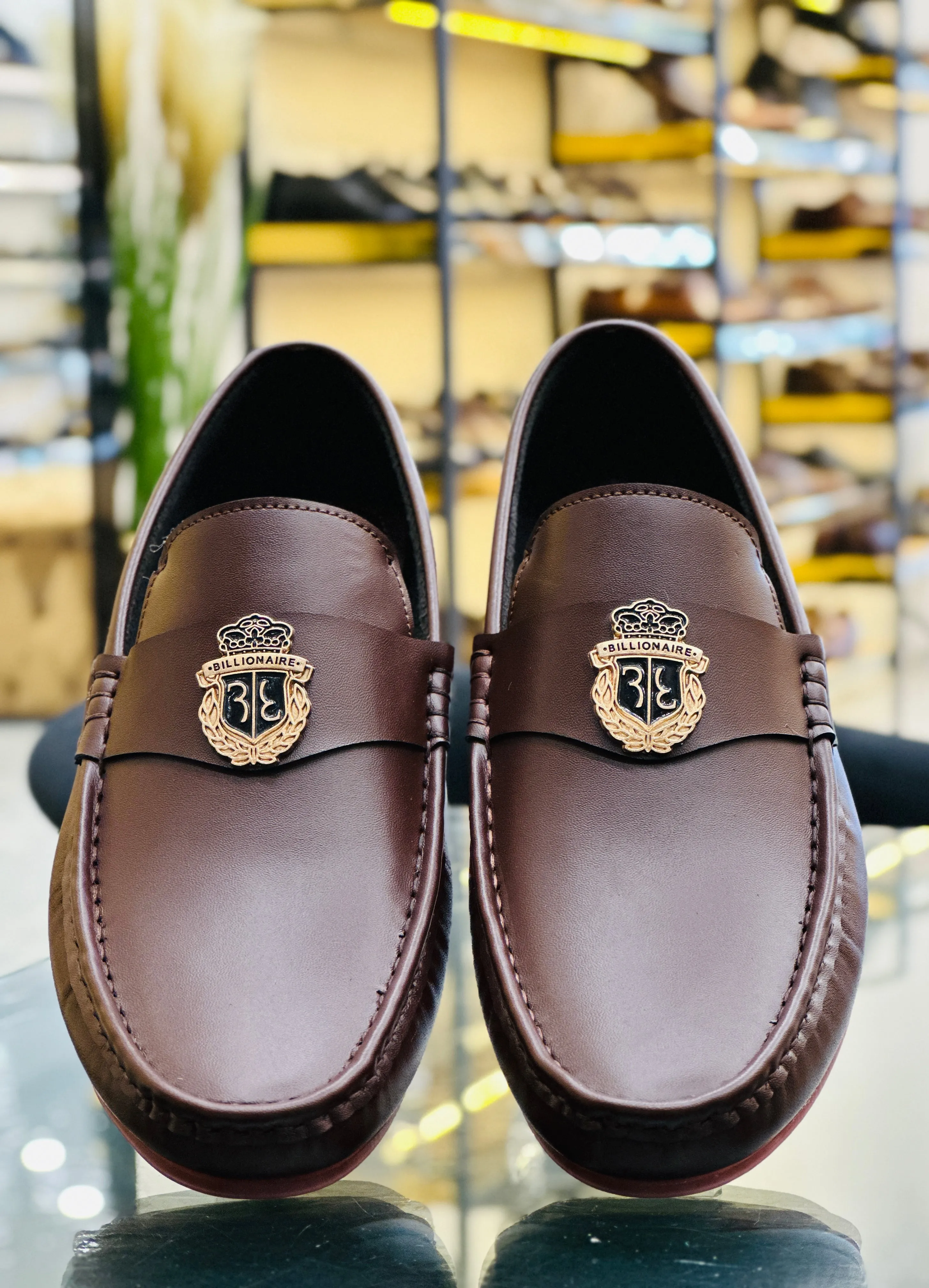 BILI BROWN LOAFFERS