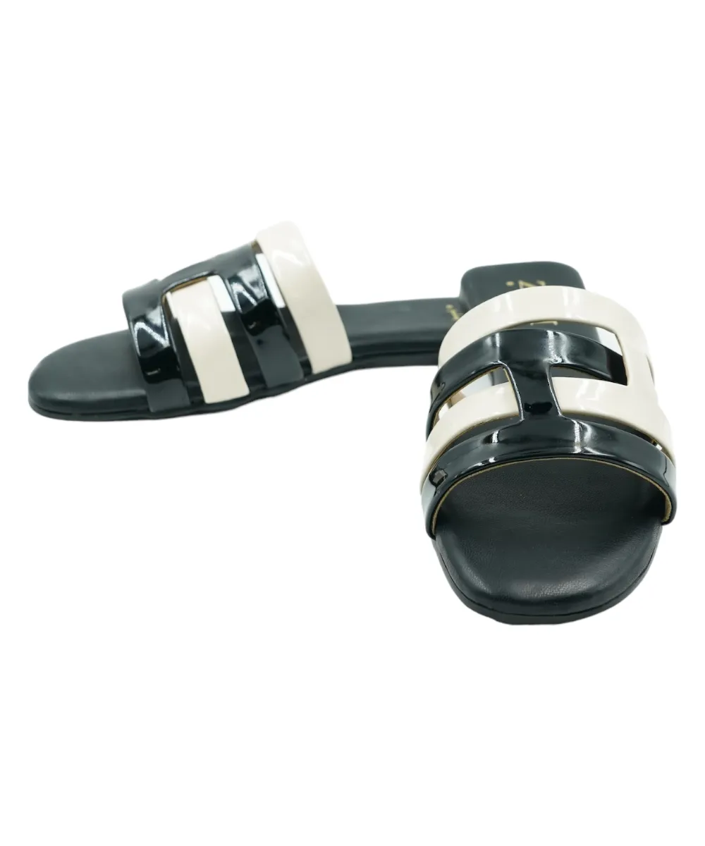 Black Azzura Flats