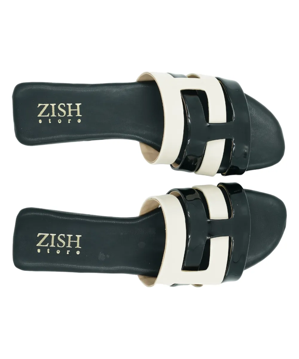 Black Azzura Flats