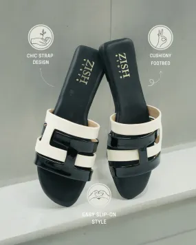 Black Azzura Flats