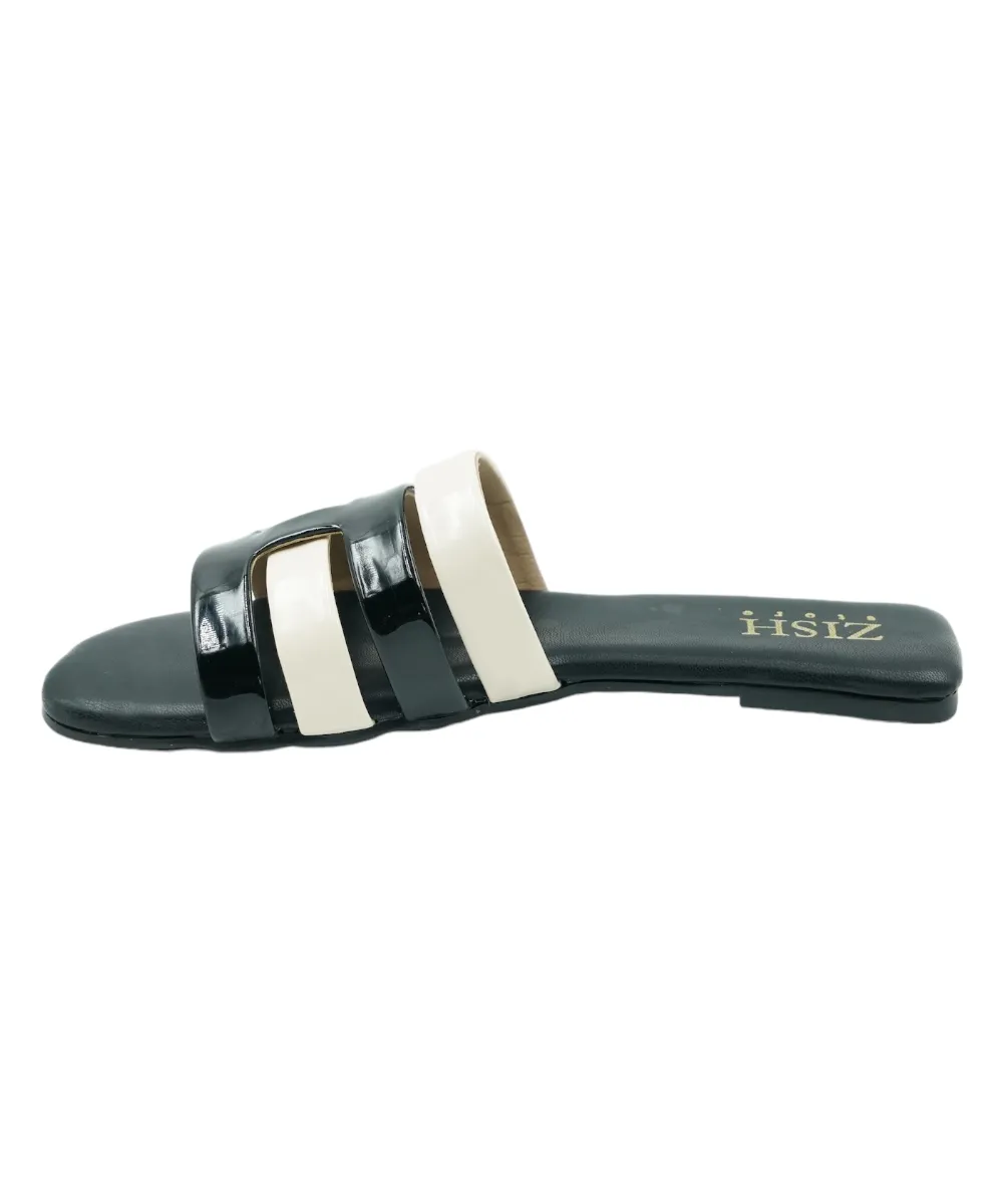 Black Azzura Flats