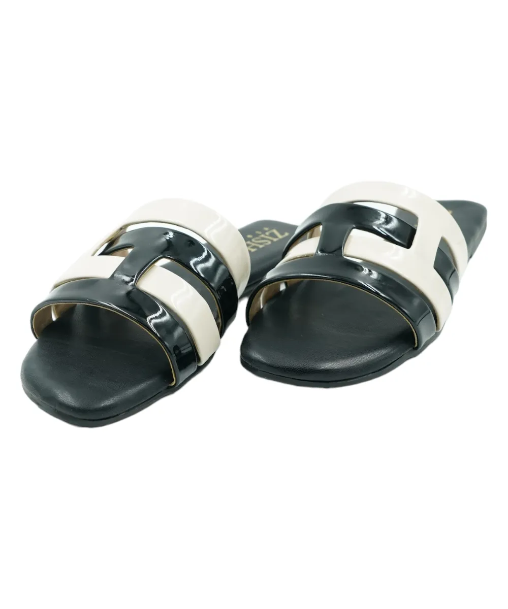 Black Azzura Flats