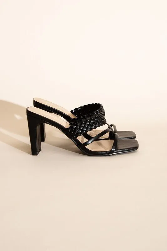 Braided Sandals Heels