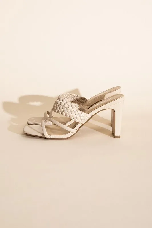 Braided Sandals Heels
