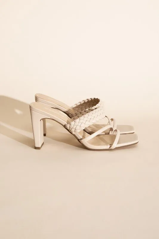 Braided Sandals Heels