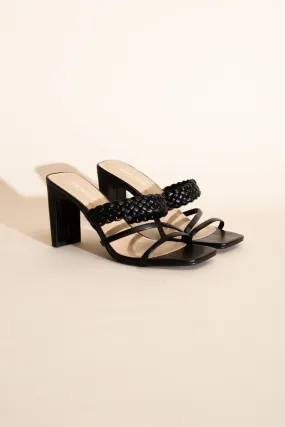Braided Sandals Heels