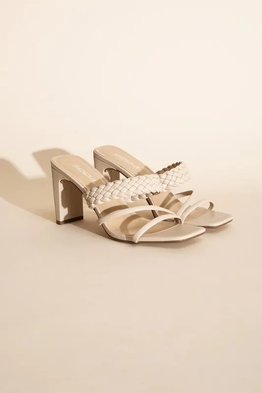 Braided Sandals Heels