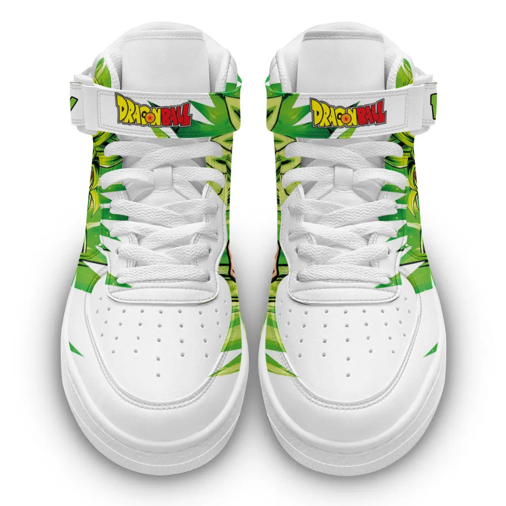 Broly Sneakers Air Mid Custom Dragon Ball Anime Shoes