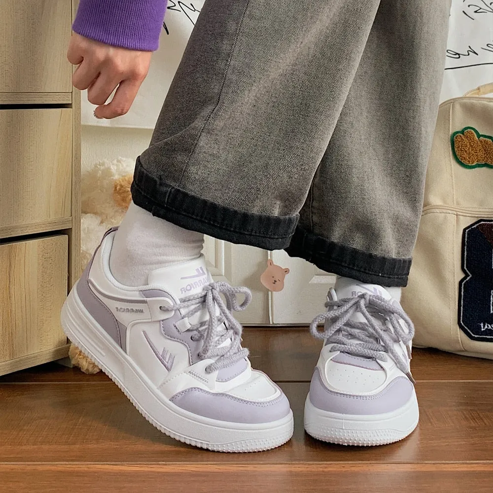 Chicmy All-Match Small White Shoes Casual Female Sneakers Women Shallow Mouth Round Toe Clogs Platform Flats Breathable Summer Creepers