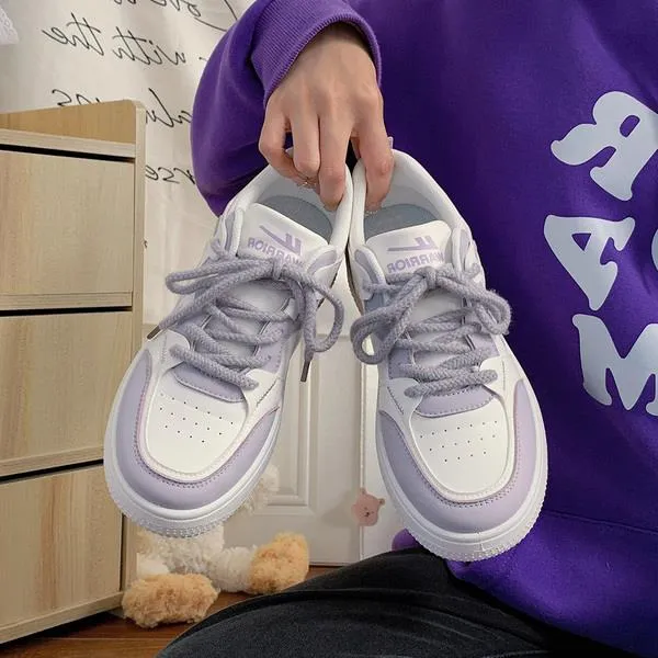 Chicmy All-Match Small White Shoes Casual Female Sneakers Women Shallow Mouth Round Toe Clogs Platform Flats Breathable Summer Creepers