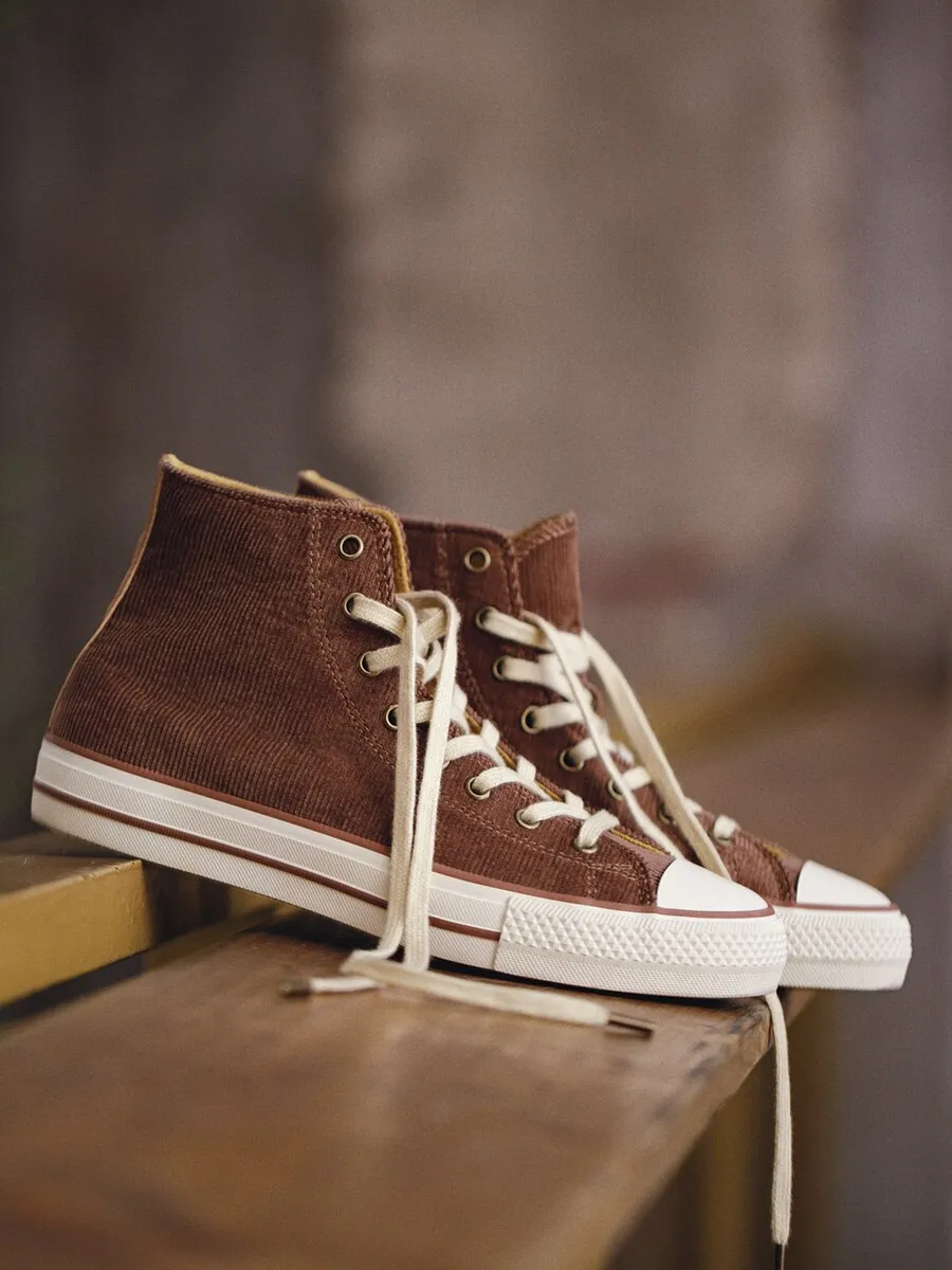 Comfortable High Neck Canvas Sneakers