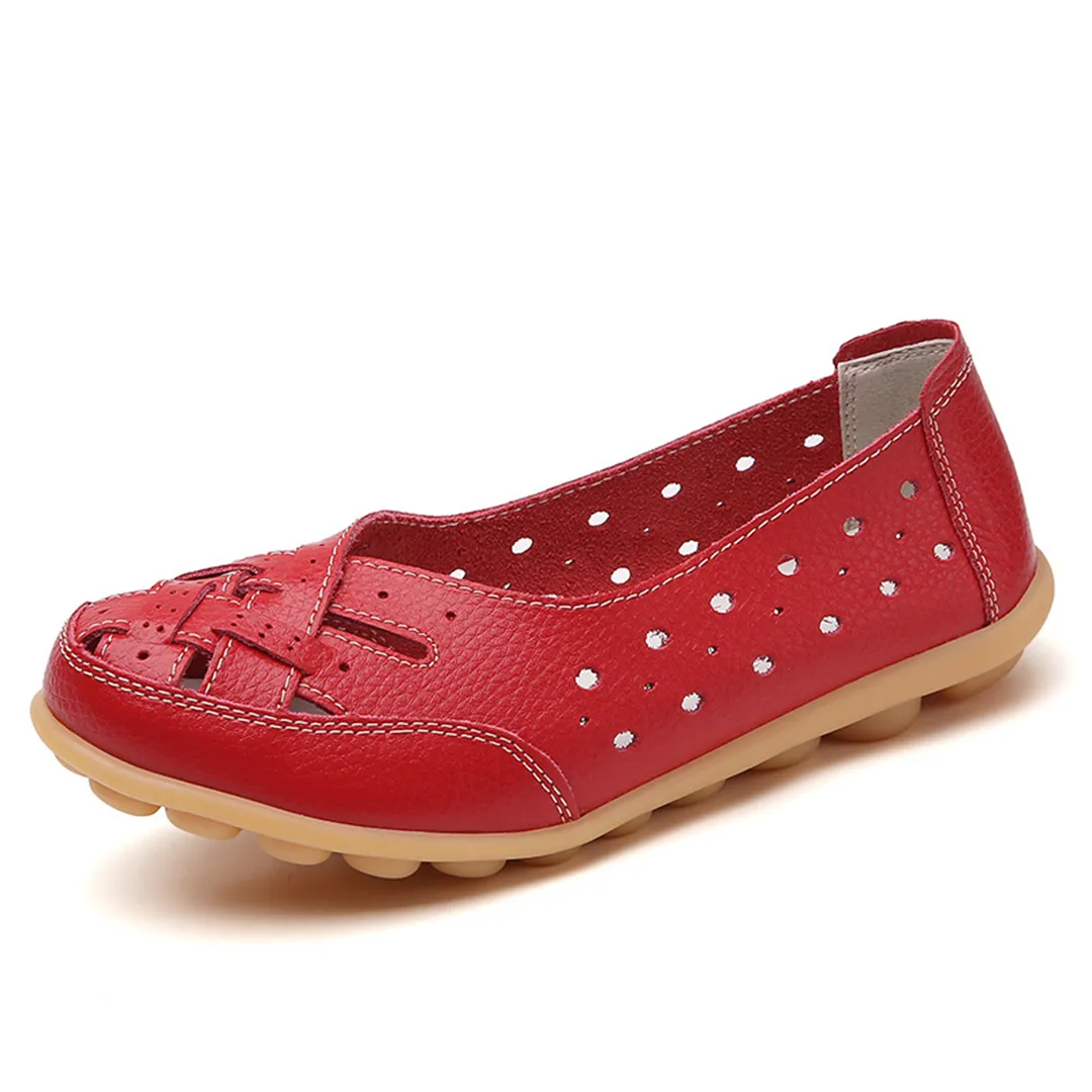 Comfyfleek Wide Toe Box & Wide Size Leather Moccasin - New Colors