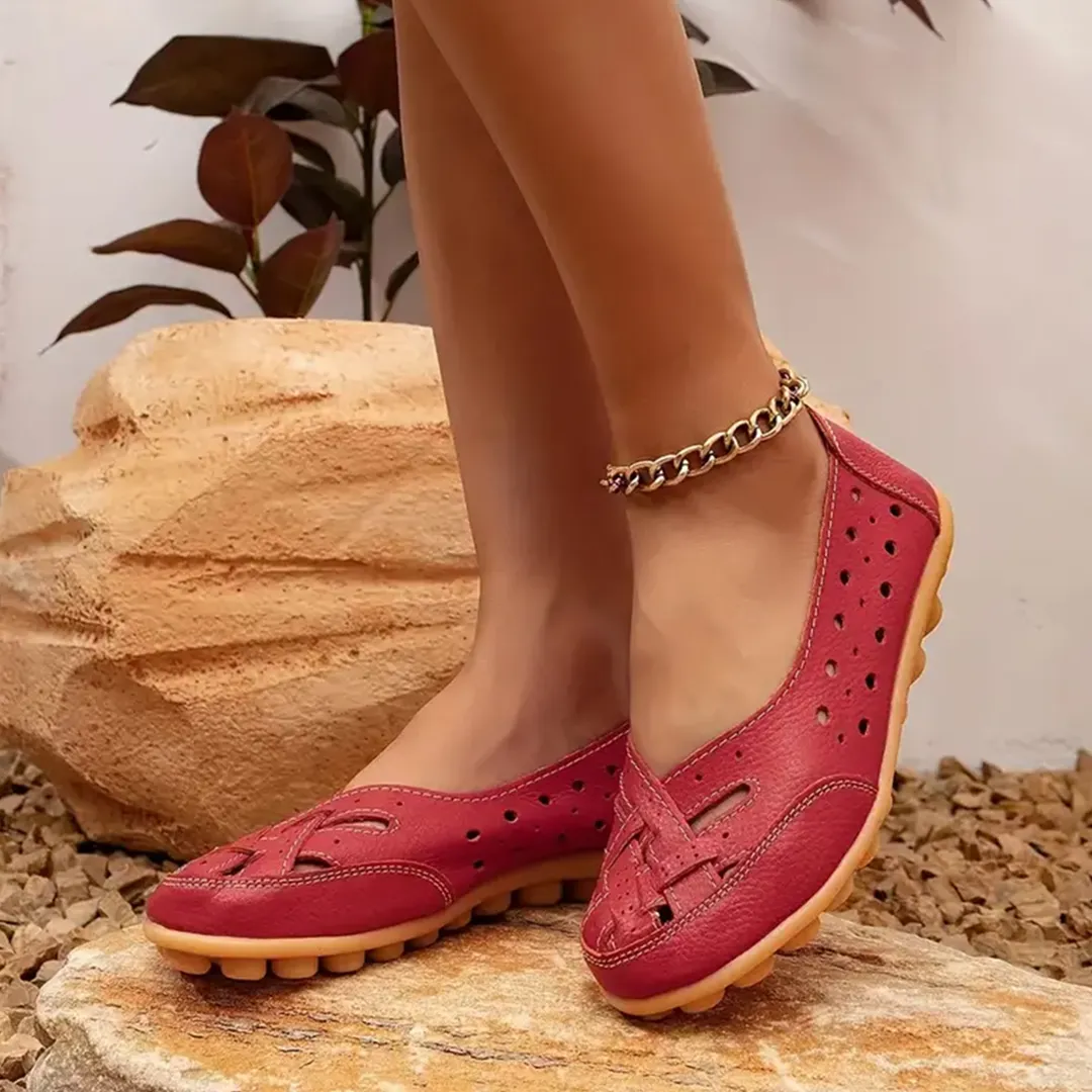 Comfyfleek Wide Toe Box & Wide Size Leather Moccasin - New Colors