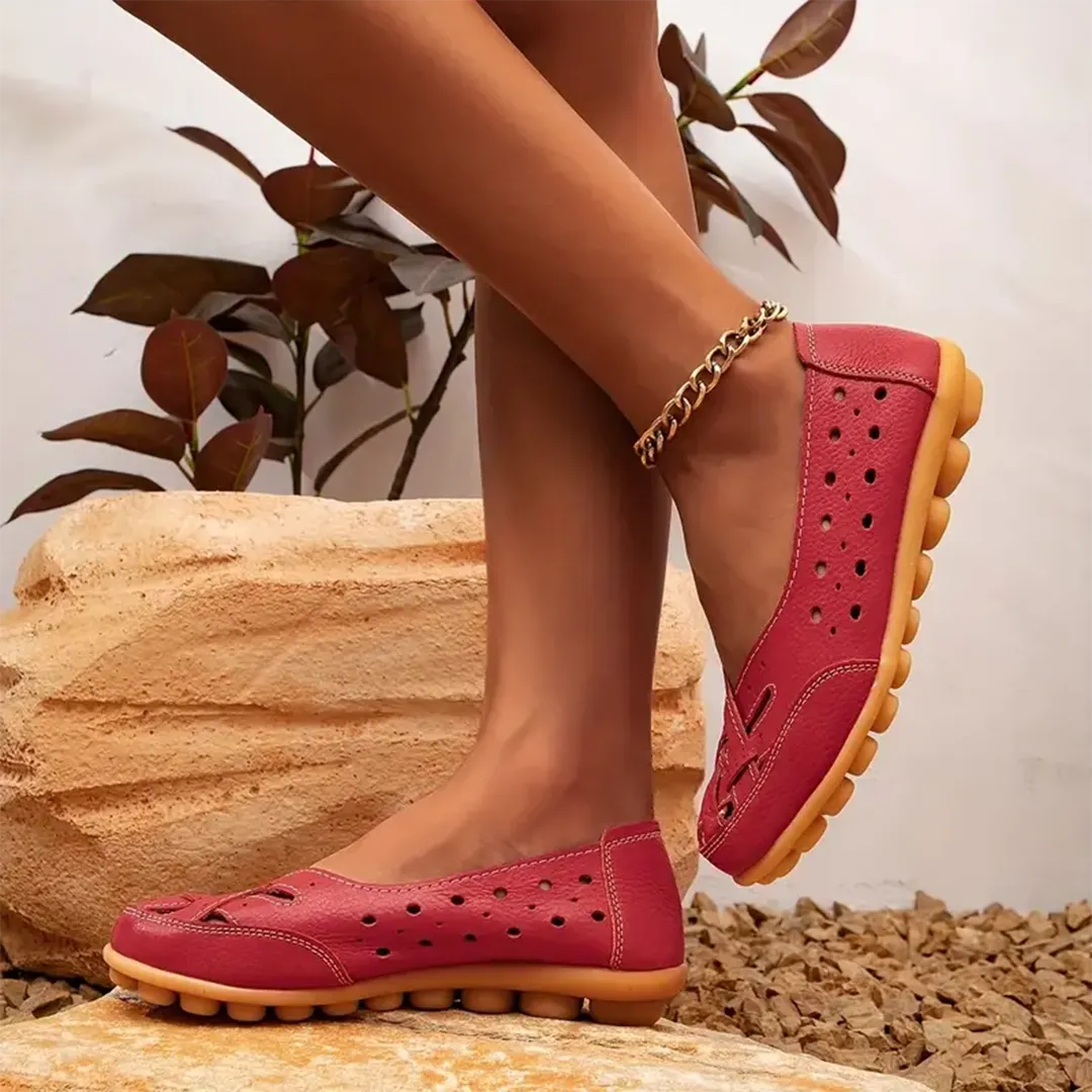 Comfyfleek Wide Toe Box & Wide Size Leather Moccasin - New Colors