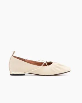 Crossover Straps Slip On Walking Mary Jane  Ballet Flats