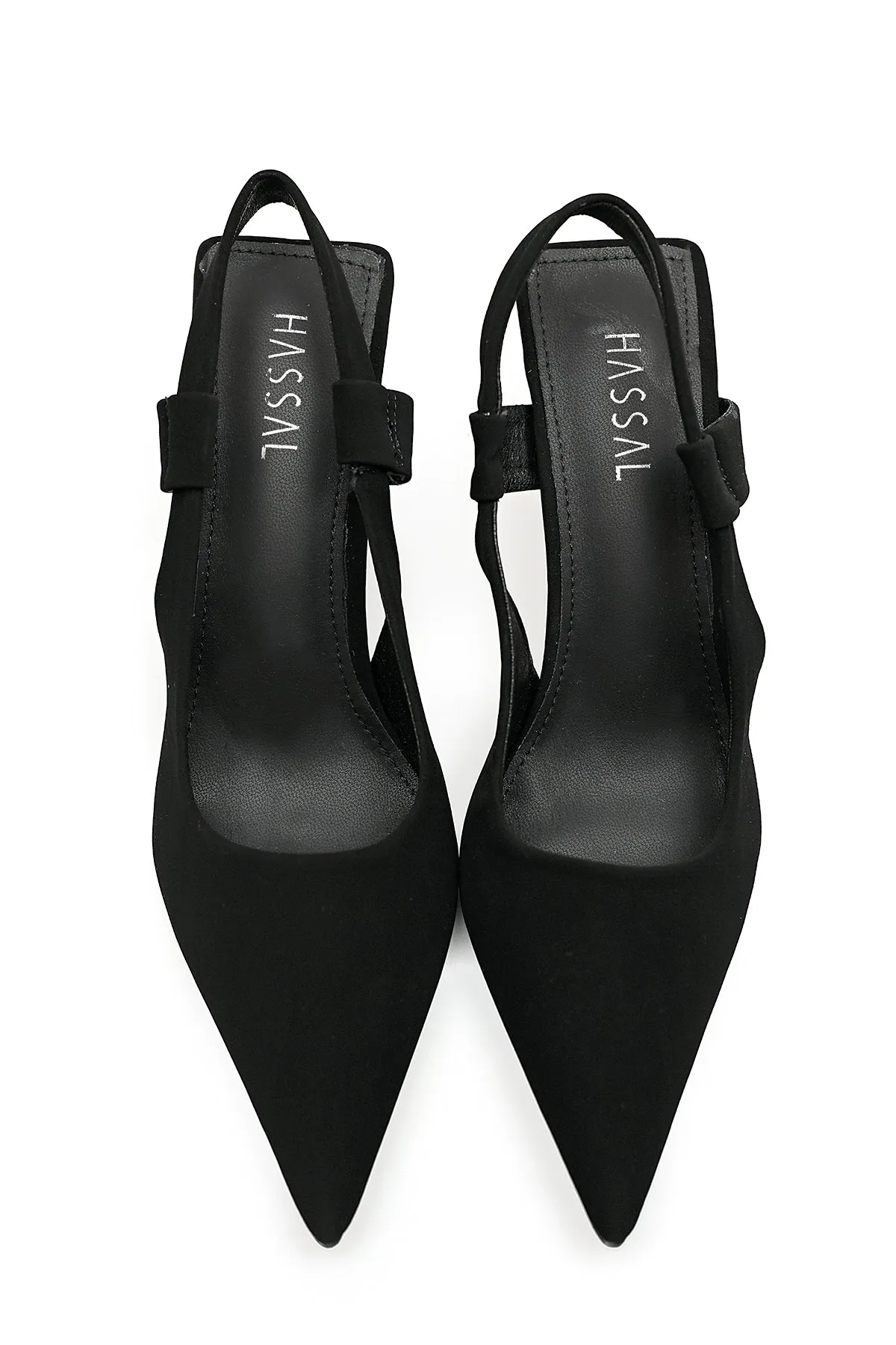 Daisy Strap heel Black