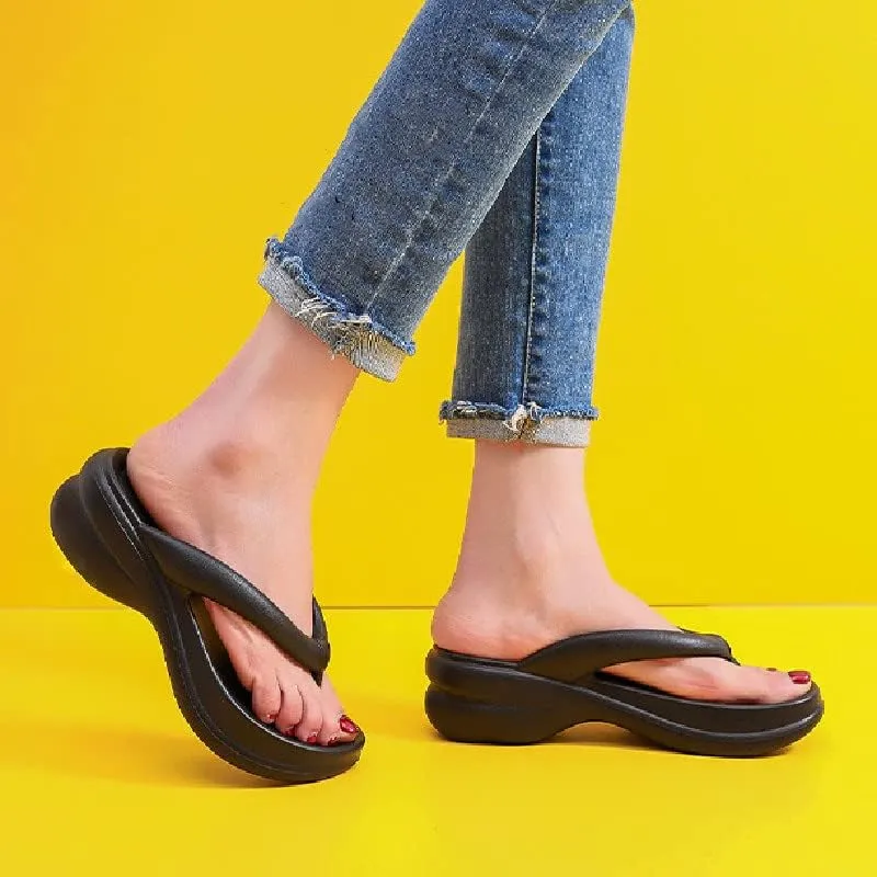 Flip Flops Women Outdoor Stylish Beach Sandals Summer Ladies Cool Slippers