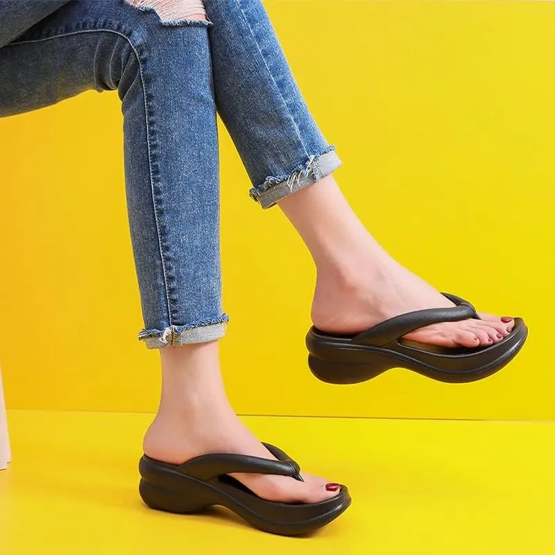 Flip Flops Women Outdoor Stylish Beach Sandals Summer Ladies Cool Slippers