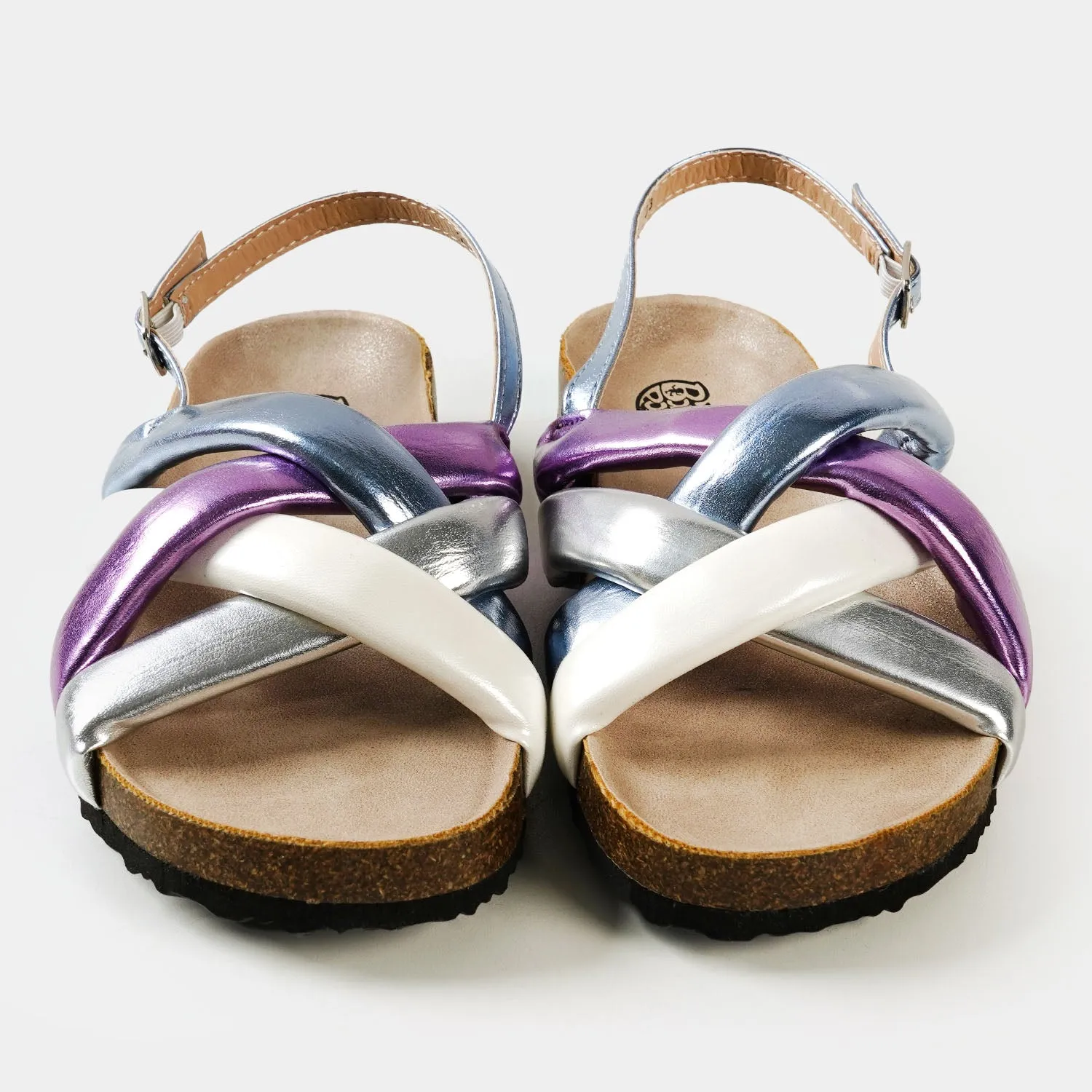 Girls Sandals 2022-194 - Blue/Silver