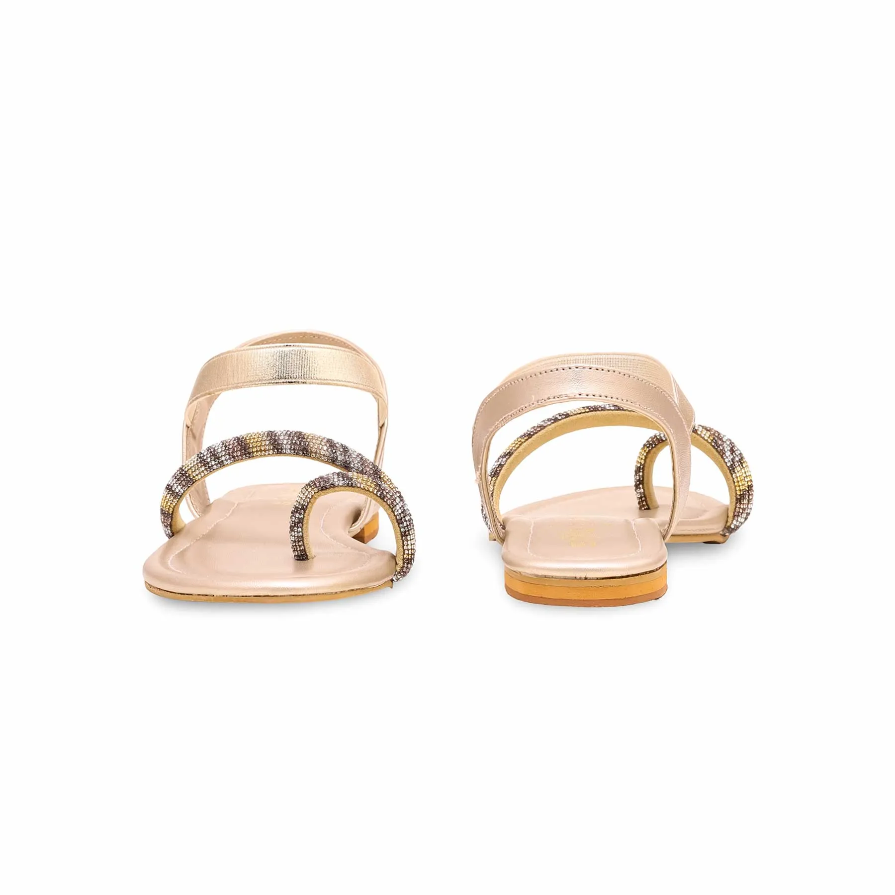Golden Fancy Sandal FN6000