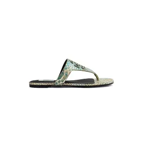Green Snake Textured Logo Sliders
