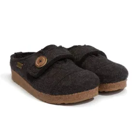 Haflinger Hanna Clog (Women) - Charcoal