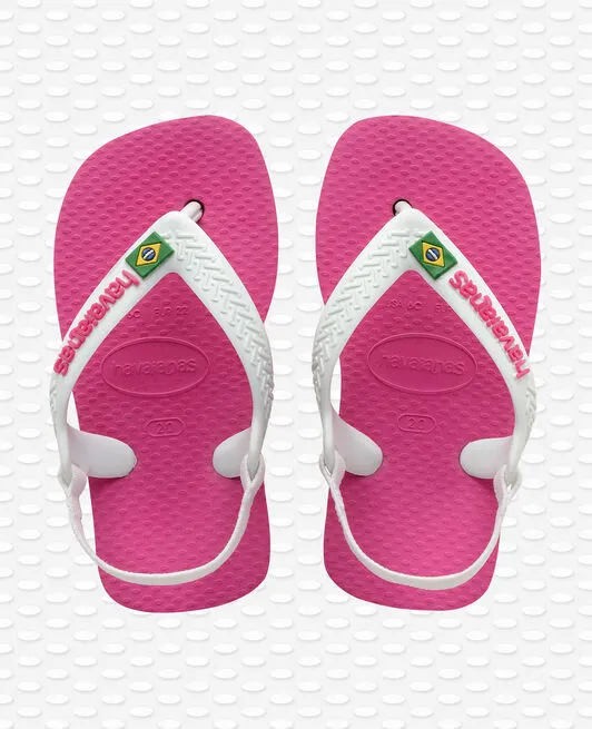 Havaianas Baby Brasil Logo Ii Flip Flops