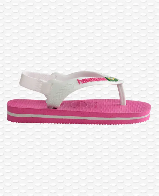 Havaianas Baby Brasil Logo Ii Flip Flops