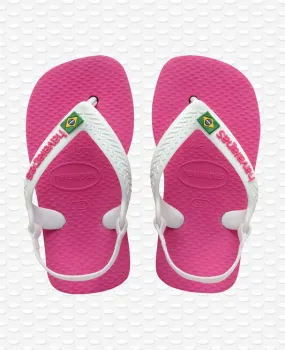 Havaianas Baby Brasil Logo Ii Flip Flops