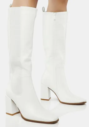 Holy You're A Classic Knee-High Boots