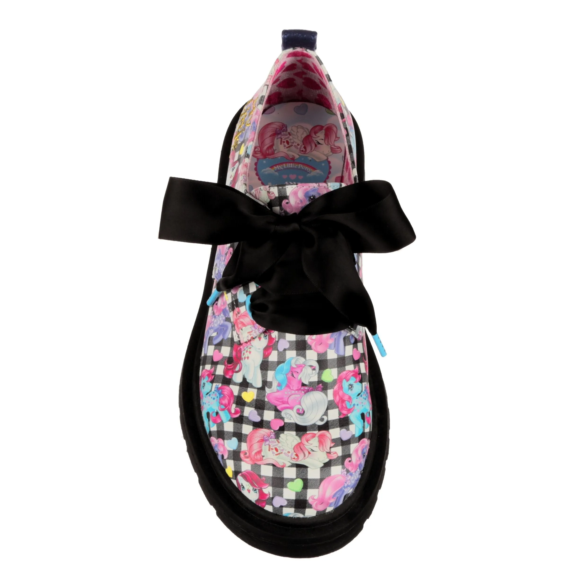 Irregular Choice Womens My Little Pony Rad Magic Shoe - Black