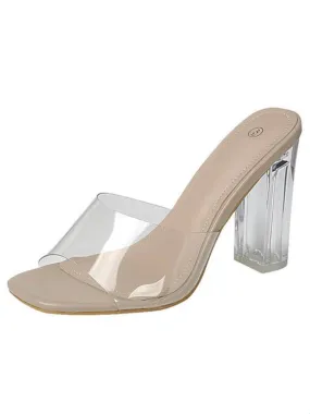 Joanna Clear Heels
