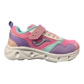 Joma scarpa da ginnastica da bambino Star Jr 2213 pink-violet