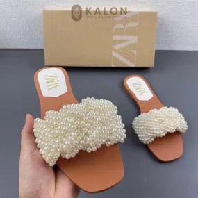 KalonBd summer pearl braided flat | 37 & 40