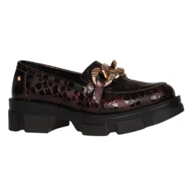 Kate Appleby Chunky Loafers - Balloch  - Burgundy