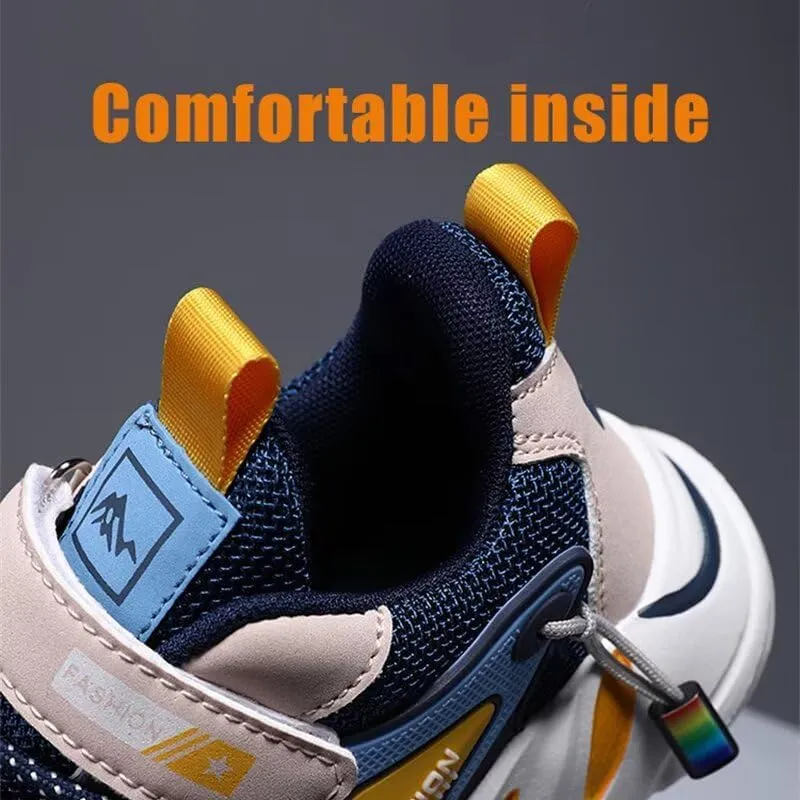 Kids Boy Girl Fashion Outdoor Sport Shoes for Walking Running Hiking