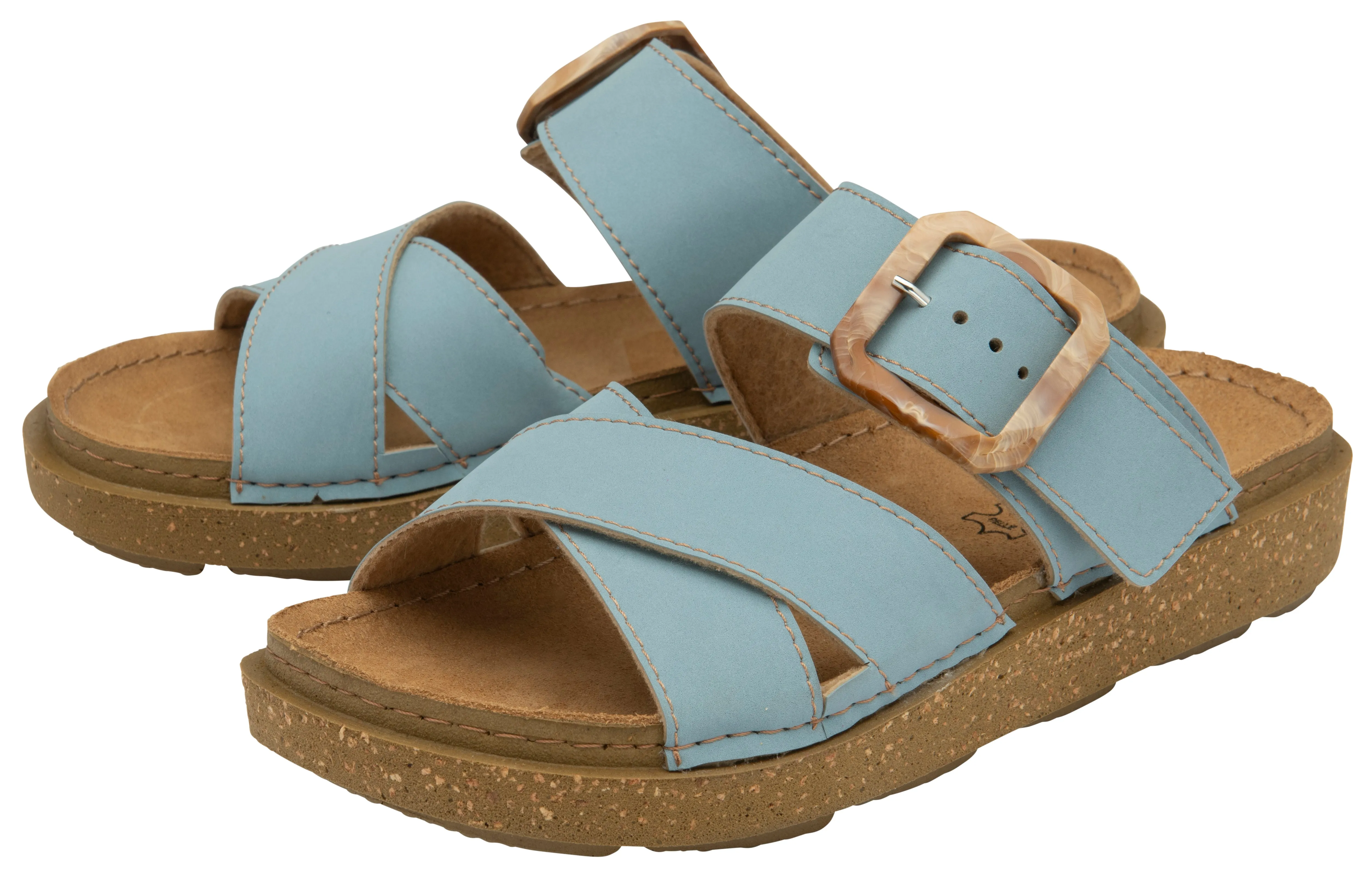 Lotus Casual Mule Sandal Assenza BLUE ULP294