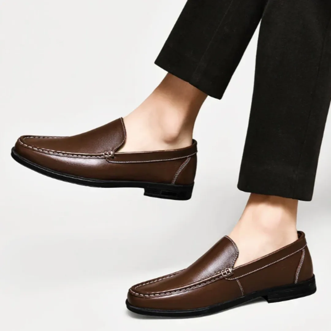 Matteo Genuine Leather Loafers