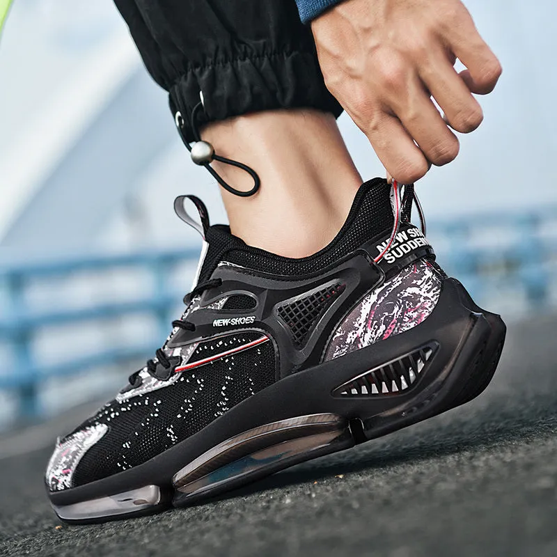 Men Sneakers Breathable Running Shoes Outdoor Sport Fashion Comfortable Trainers Couples Gym Mens Shoes