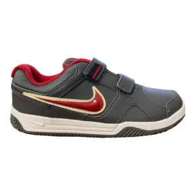 Nike scarpa sneakers con chiusura in velcro da bambino Lykin 454475 016 grigio