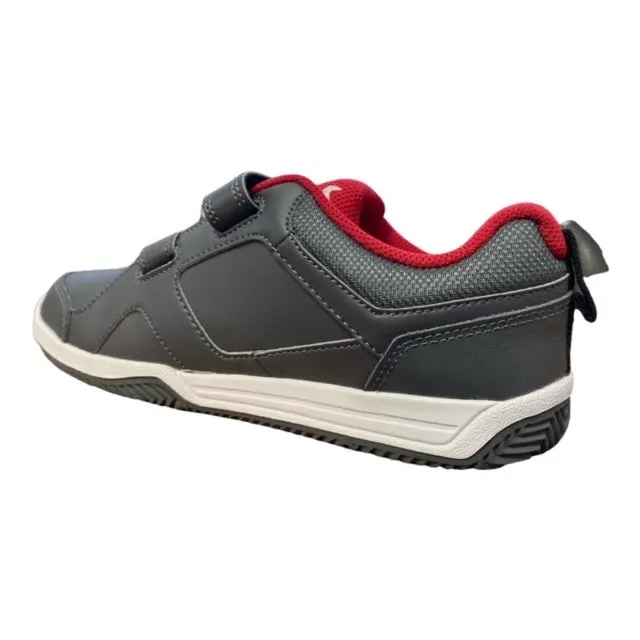 Nike scarpa sneakers con chiusura in velcro da bambino Lykin 454475 016 grigio
