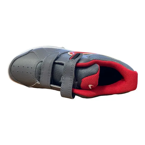 Nike scarpa sneakers con chiusura in velcro da bambino Lykin 454475 016 grigio