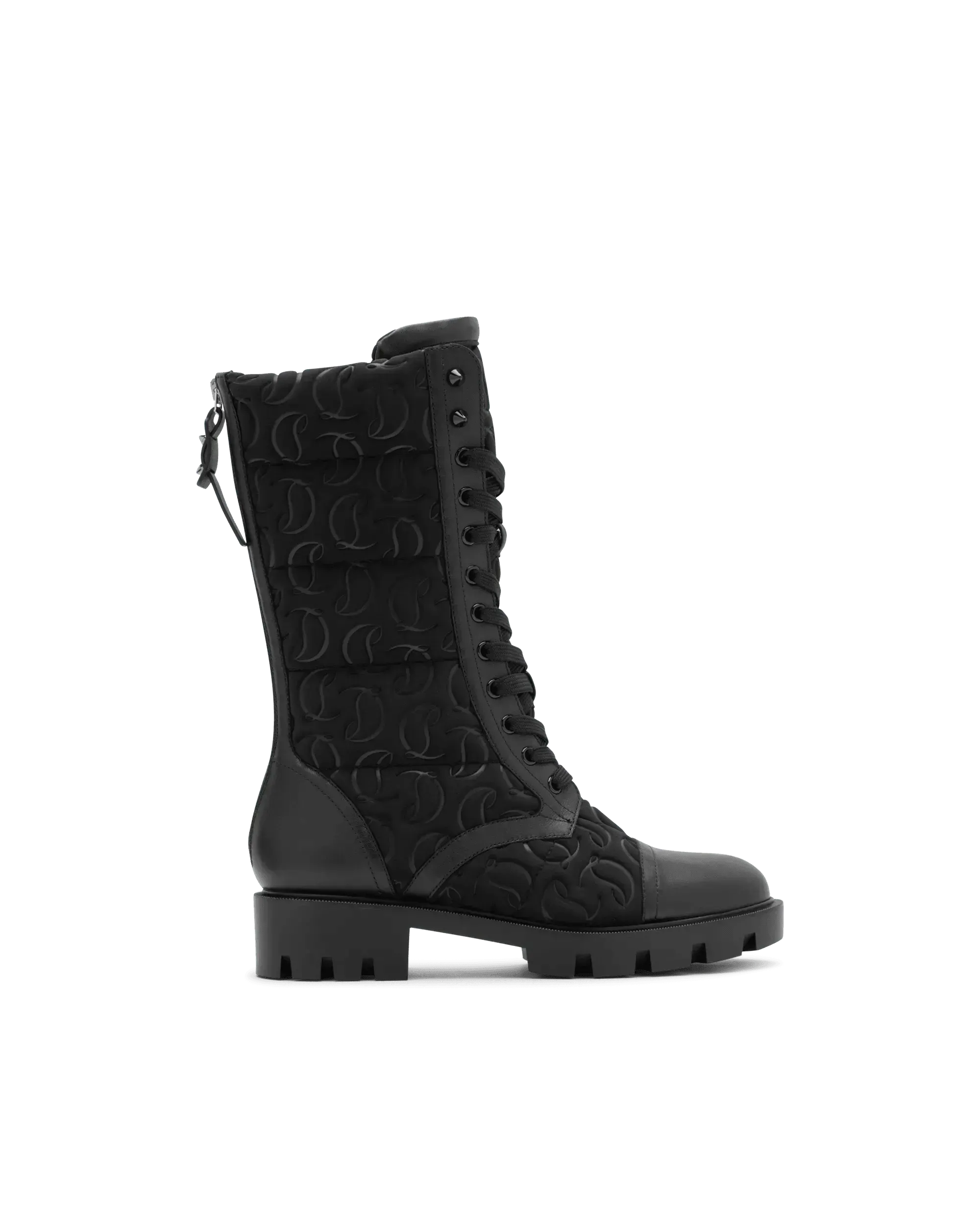 Pavleta Canvas Combat Boots